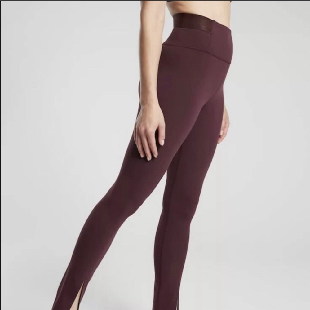 Athleta Aura split pant NWT size XL